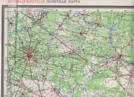 Фрагмент полимаршрутной карты