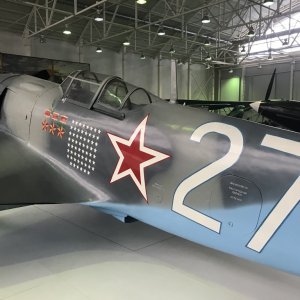 Ла-7 в зале №6А музея